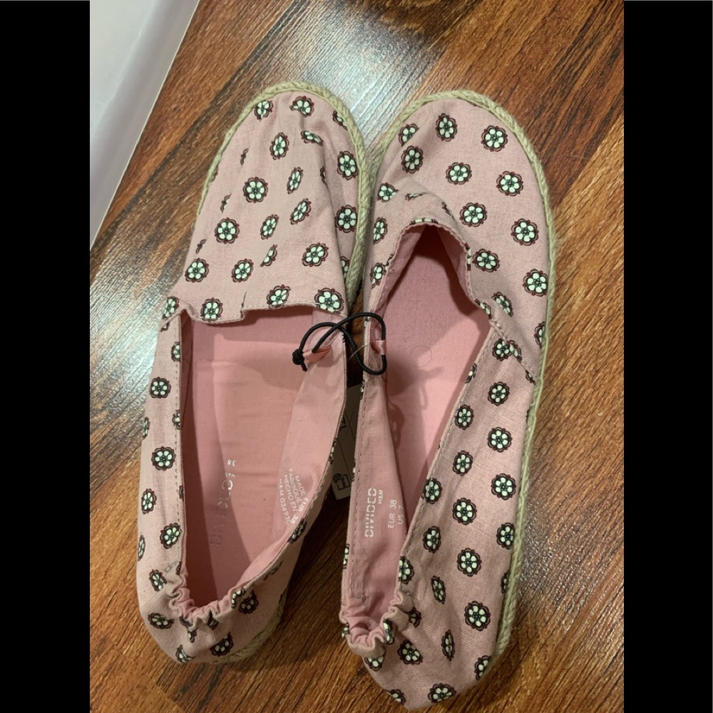 Divided Canvas Slip on